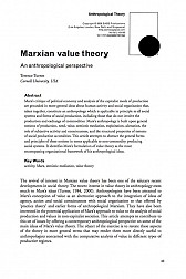 須崎読書会「第三回マルクスと人類学」Terrence Turner 'Marxian Value Theory, an anthropological perspective’を読む